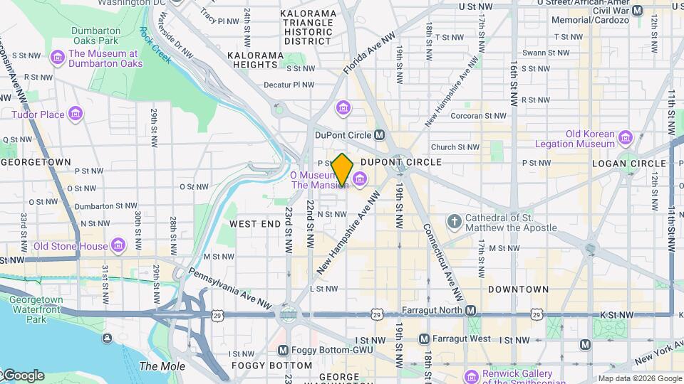 1332 21st St NW Map and Location Details