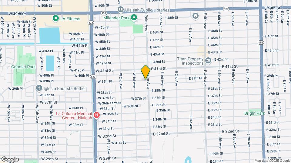3916 Palm Ave Map and Location Details