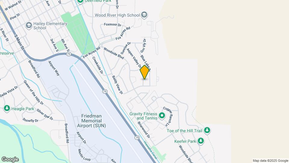 1520 Aspen Valley Dr Map and Location Details