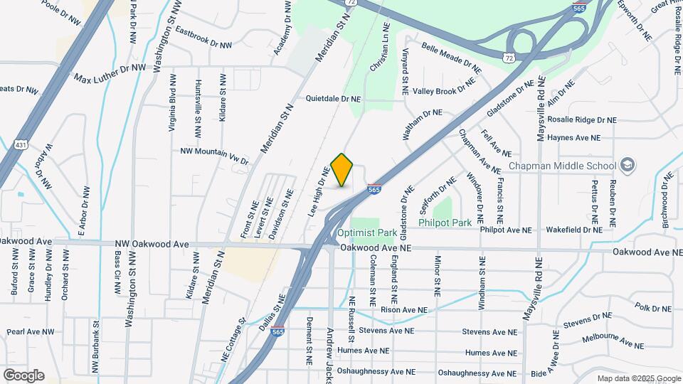 508 Forrest Cir NE Map and Location Details