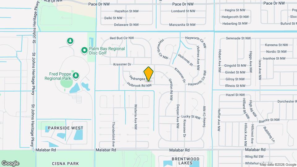 1725 Holbrook Rd NW Map and Location Details