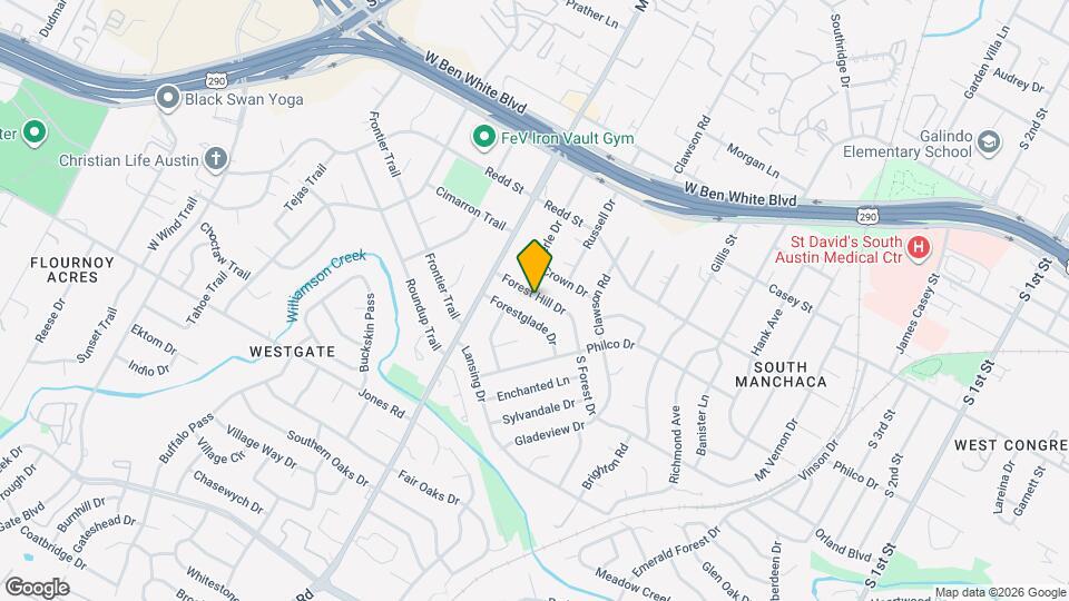 1809 Forestglade Dr Map and Location Details