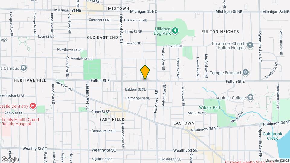 1128 Fulton St E Map and Location Details