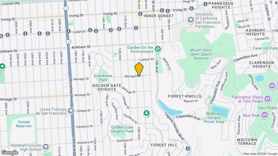 331-333-333 Moraga St Map and Location Details