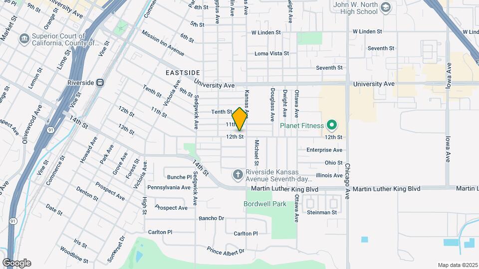 2143 12th St Map and Location Details