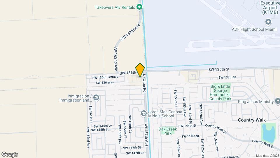 13648 SW 157th Ct Map and Location Details