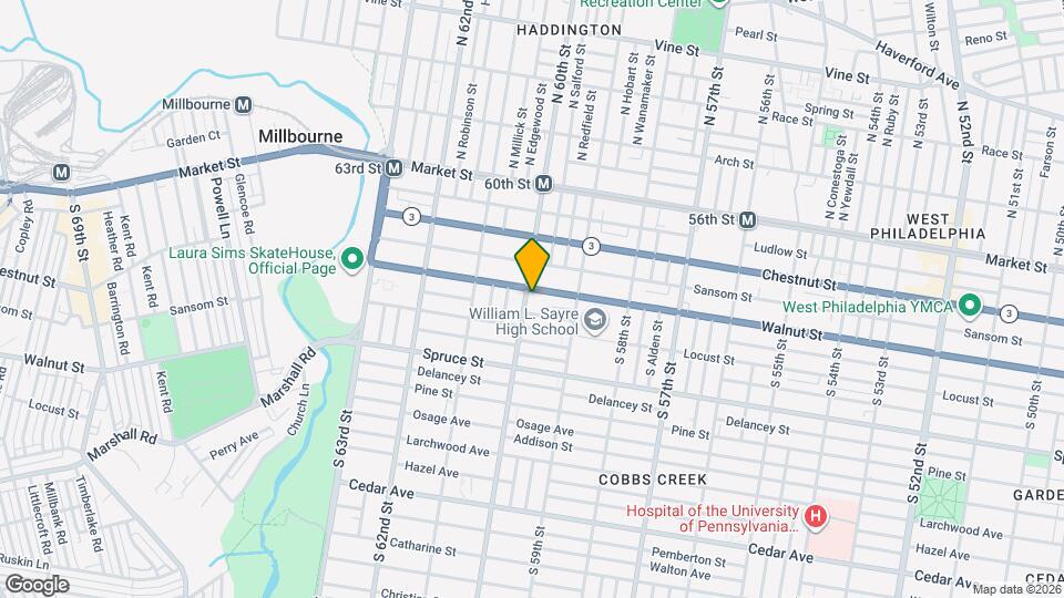 207 S 60th St Map and Location Details