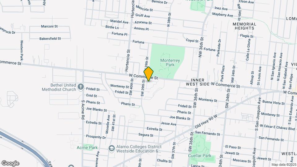 Monterrey Park Apartments Map and Location Details