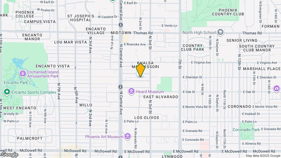 56 E Vernon Ave Map and Location Details