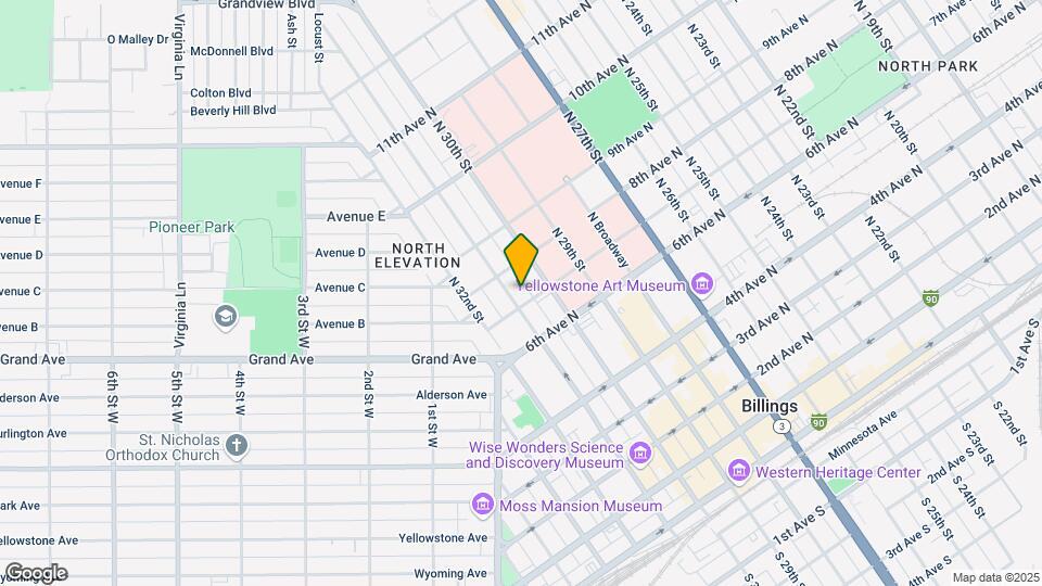 707 N 31st St Map and Location Details