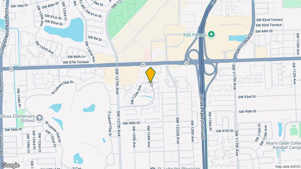 9022 SW 123rd Ct Map and Location Details