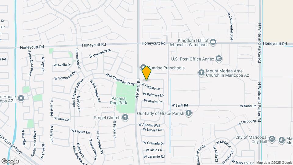 41390 W Carlisle Ln Map and Location Details