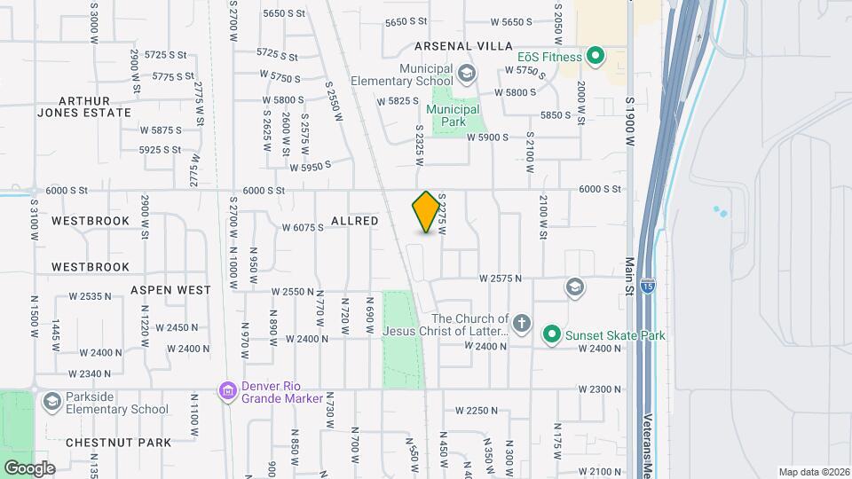 480 W 2650 N Map and Location Details