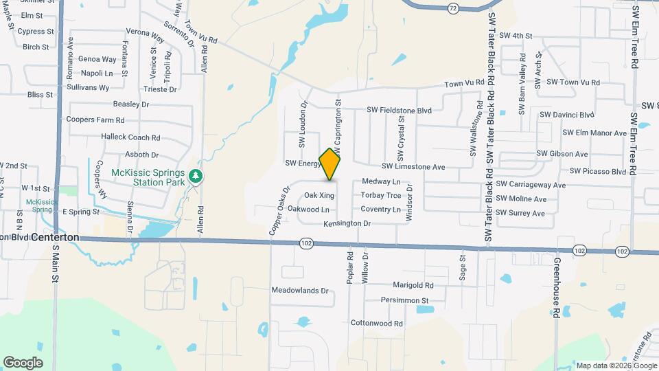 294 Copper Oaks Dr Map and Location Details