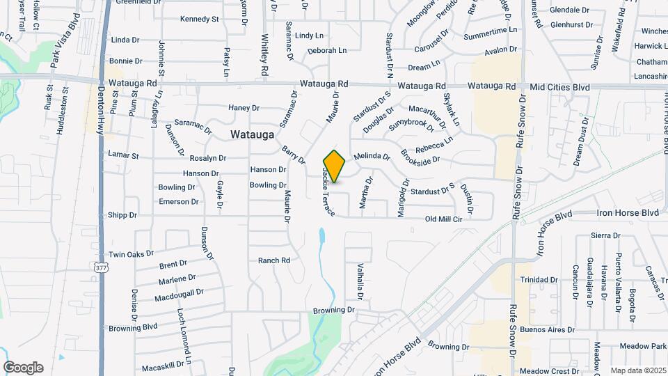 6105 Melody Ln Map and Location Details