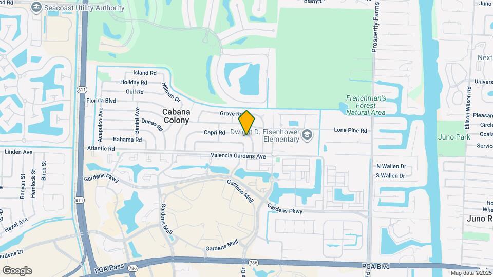 3144 Capri Rd Map and Location Details
