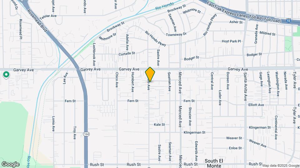 2702 Potrero Ave Map and Location Details