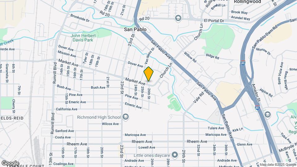 2601 Market Ave Mapa y Detalles de la Ubicación