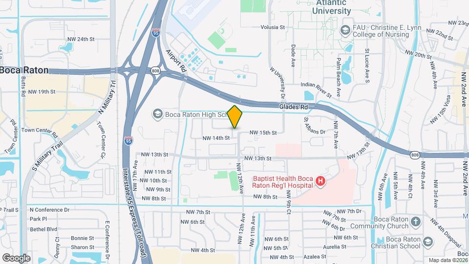 1440 NW 12th Way Map and Location Details