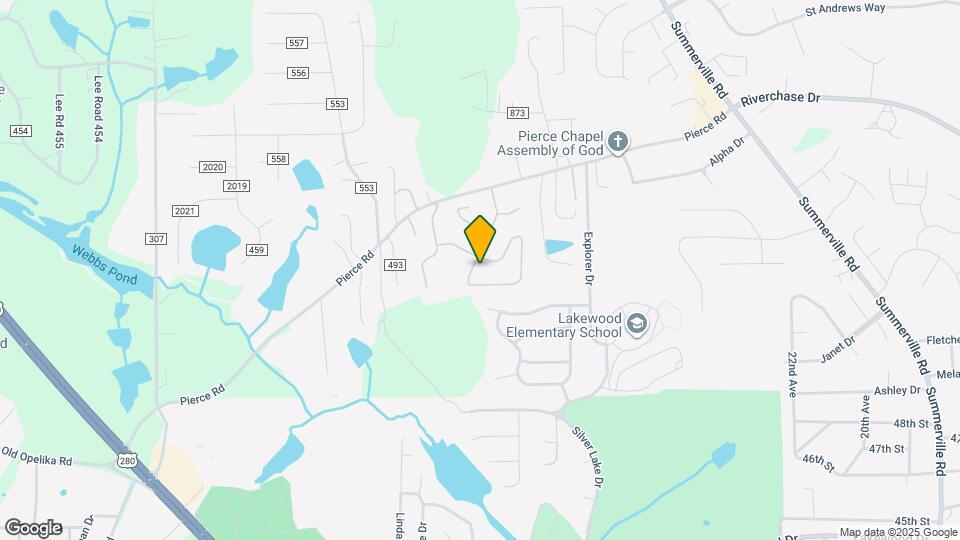 5004 Hunter Ln Map and Location Details