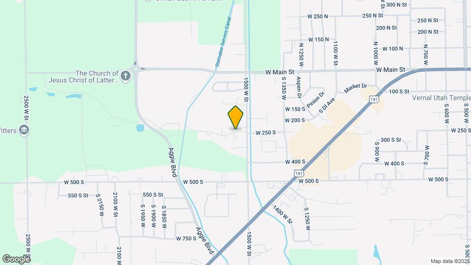 1551 W 300 S Map and Location Details