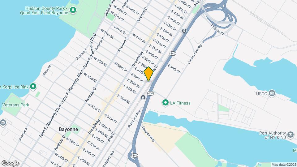 576 Ave E Map and Location Details