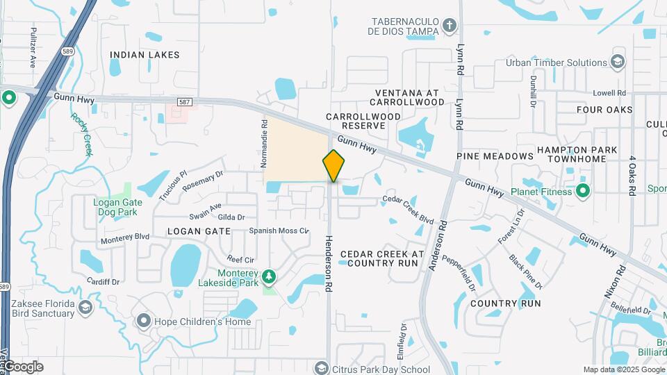 12718 Country Brook Ln Mapa y Detalles de la Ubicación