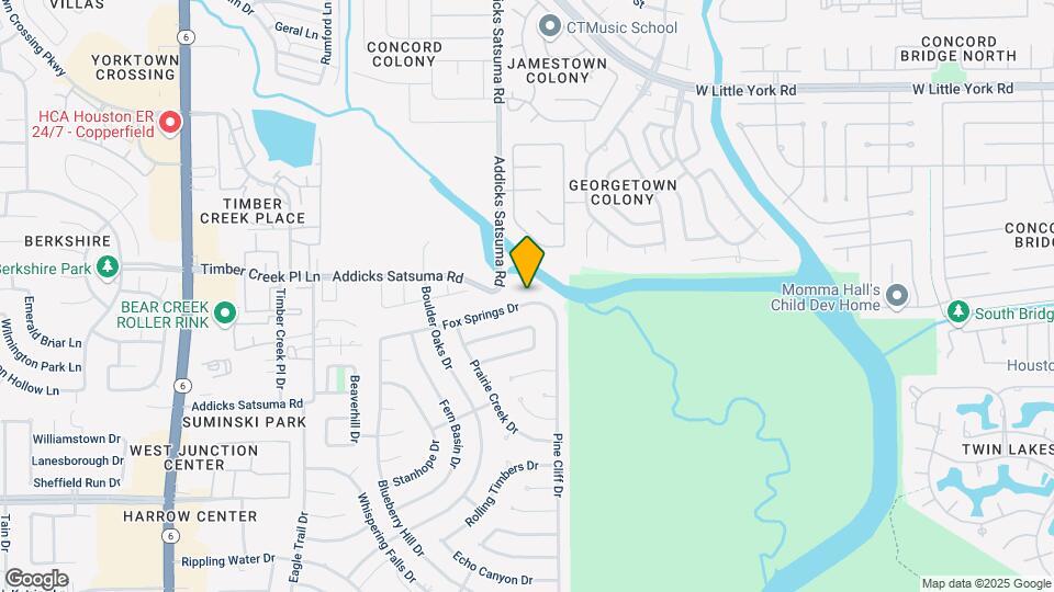 15614 Fox Springs Dr Map and Location Details