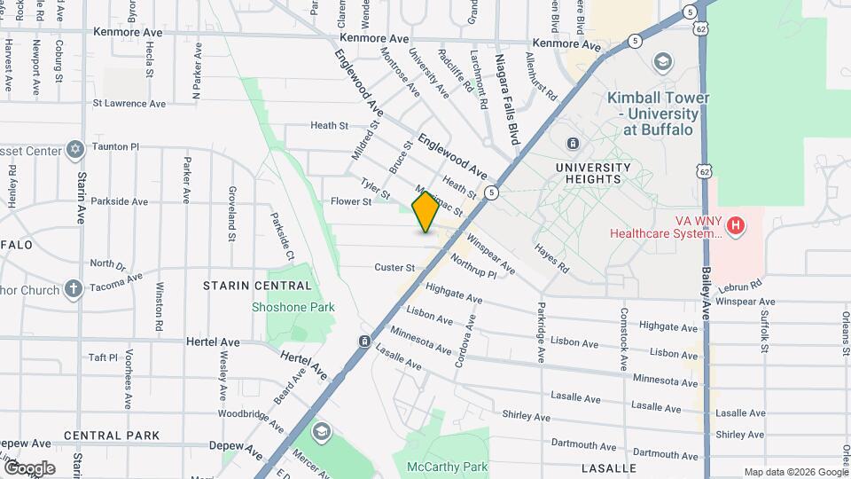 19 W Northrup Pl, Unit Lower Map and Location Details