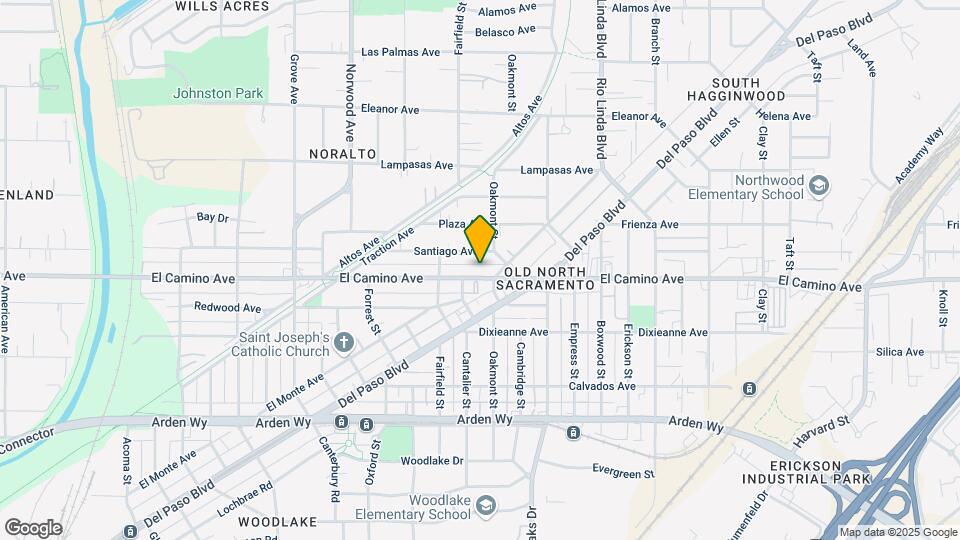 683 El Camino Ave Map and Location Details