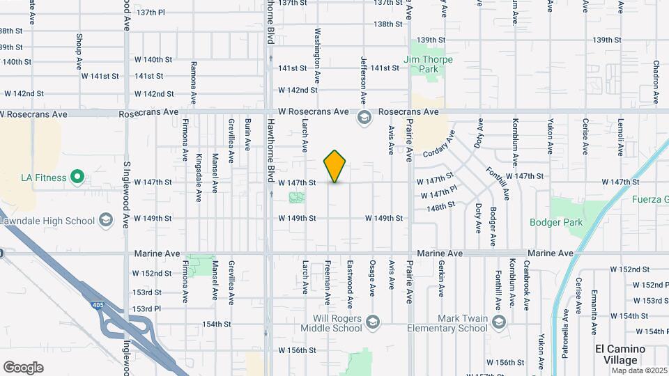 4172 W 147th St Mapa y Detalles de la Ubicación