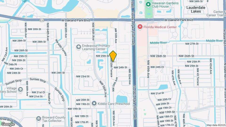 2428 NW 55th Ter Map and Location Details