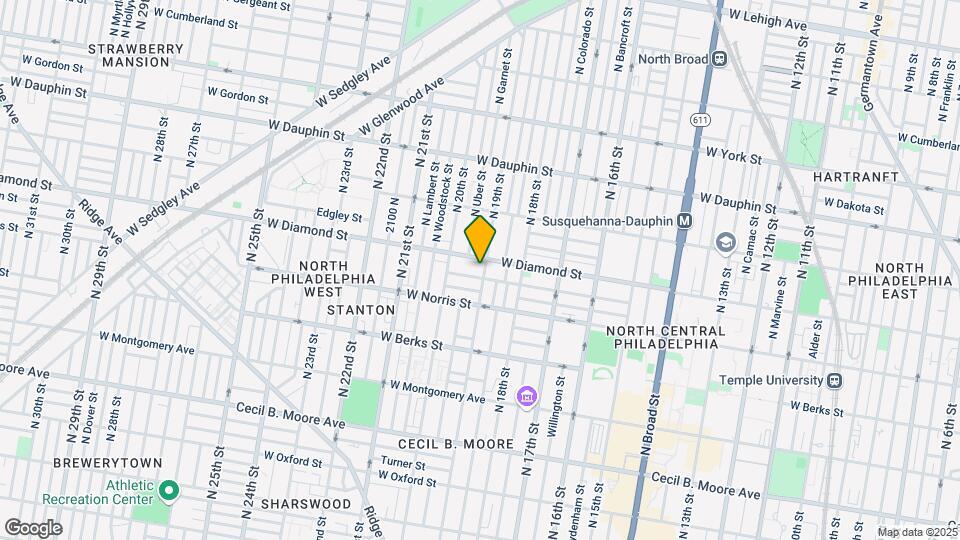 2040 N 19th St Map and Location Details