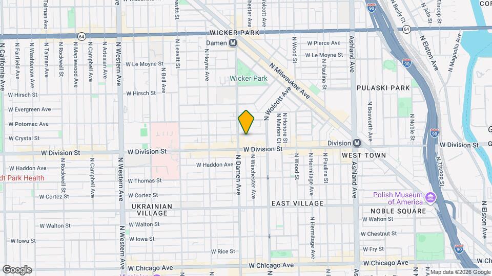 1945 W Crystal St, Unit #2 Mapa y Detalles de la Ubicación