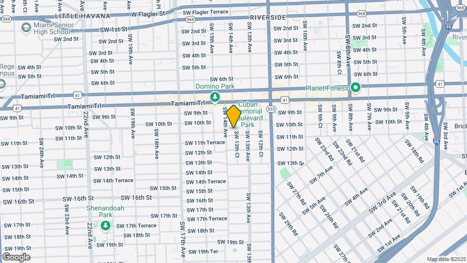 1044 SW 13th Ct Map and Location Details