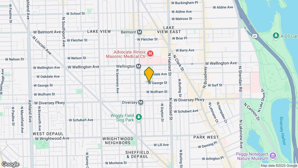 923 W George St, Unit 3I Map and Location Details