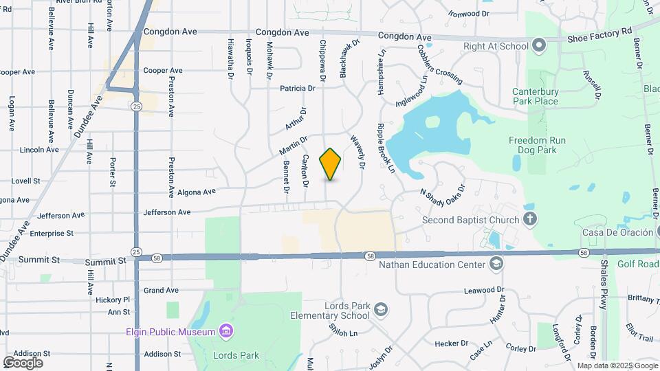 665-675 Chippewa Dr Map and Location Details