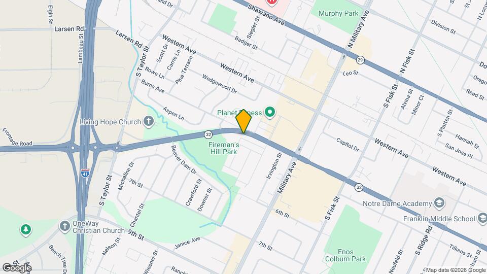 1671 W Mason St, Unit 4 Mapa y Detalles de la Ubicación