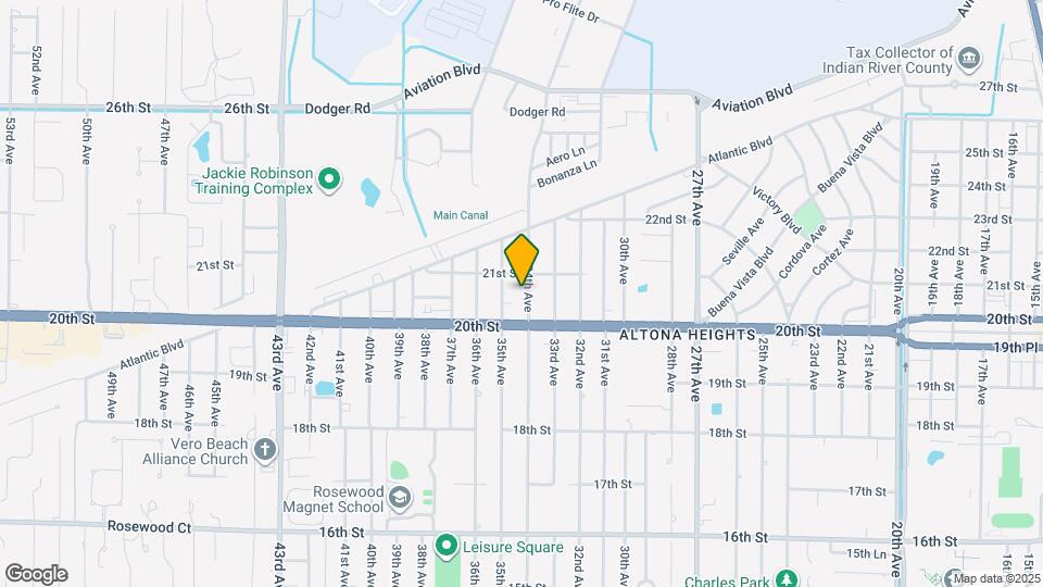 2063 34th Ave Map and Location Details