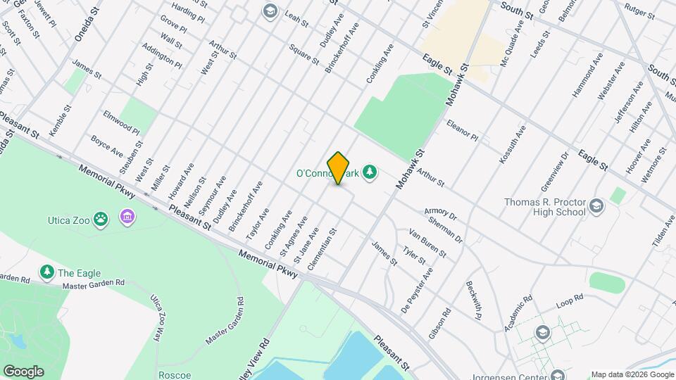 608 Emily St Map and Location Details