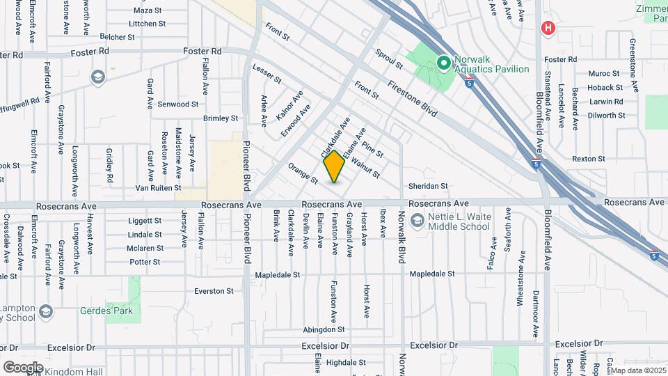 12045 Orange St Mapa y Detalles de la Ubicación