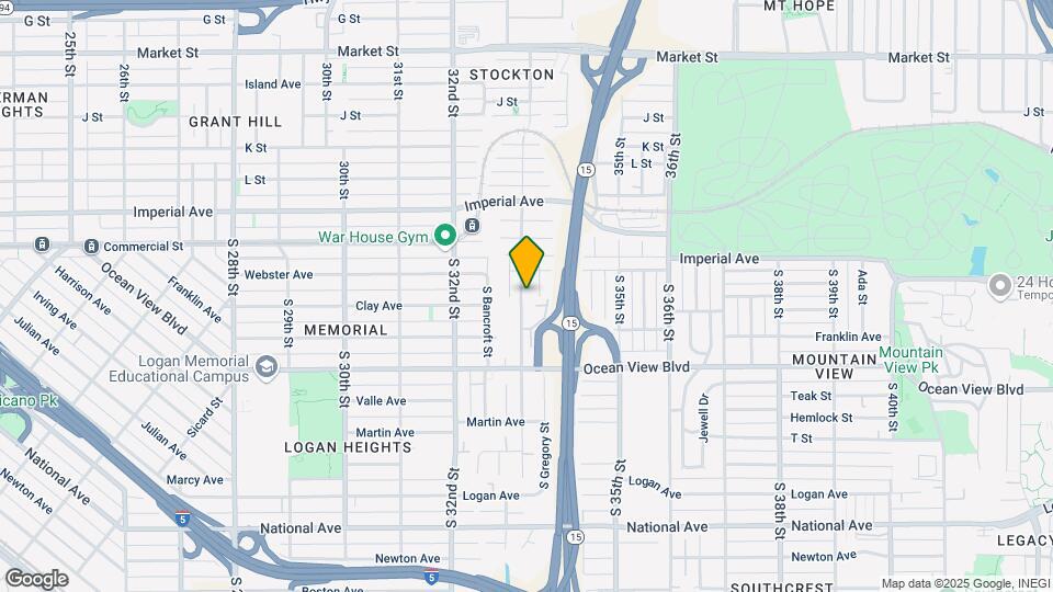 249 S 33rd St Map and Location Details