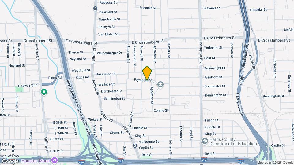 418 Plymouth St Map and Location Details