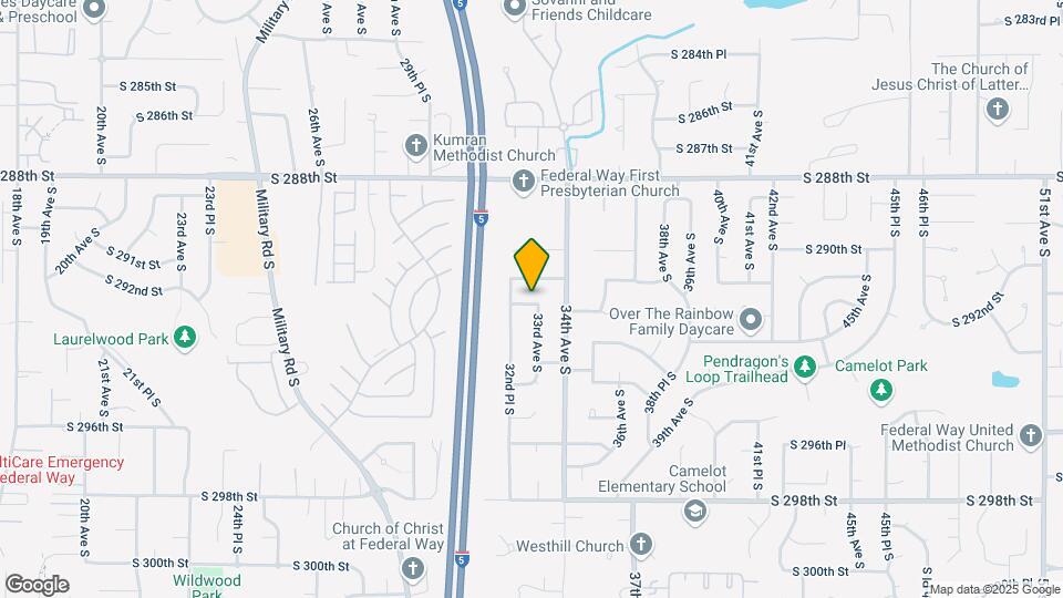 3216 S 292nd St Map and Location Details