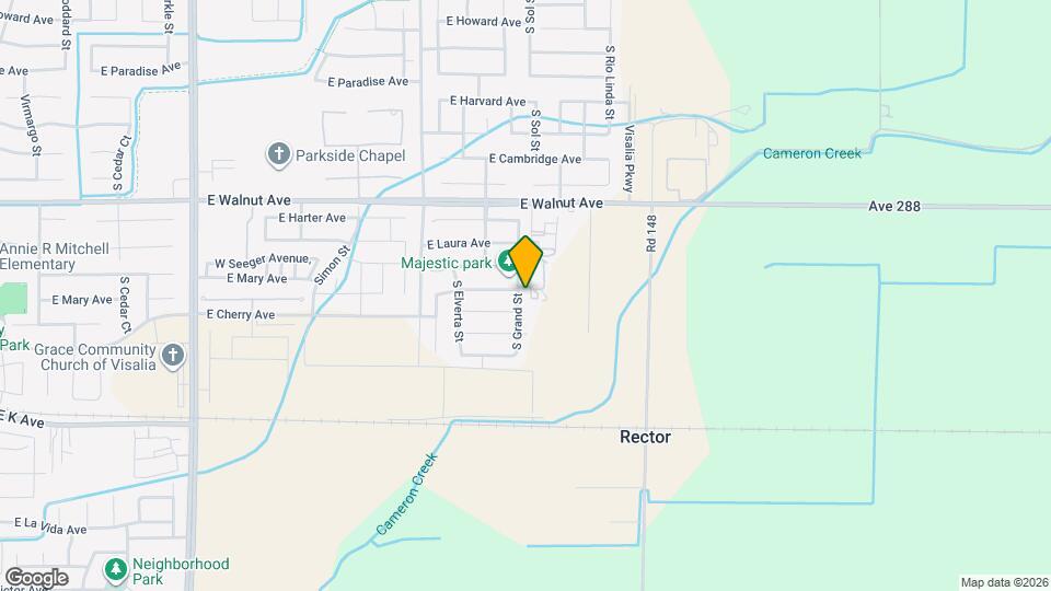 2302 S Grand St Map and Location Details