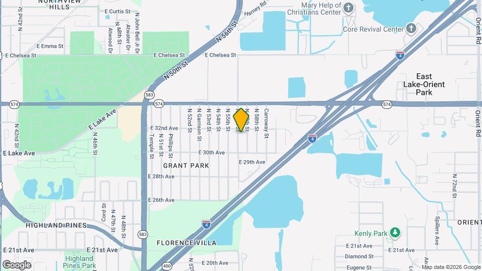 3717 N 56th St Map and Location Details