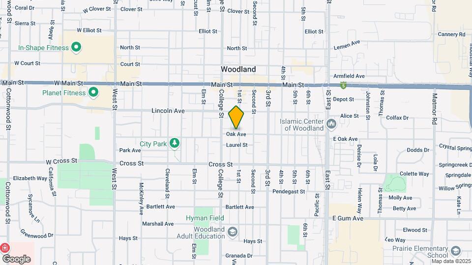 546 First St Map and Location Details