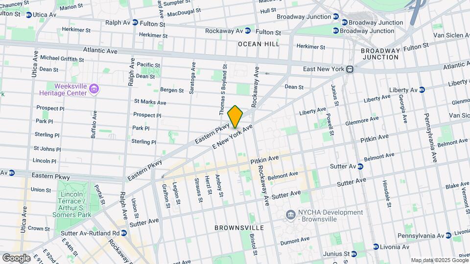 1939 Park Pl Mapa y Detalles de la Ubicación