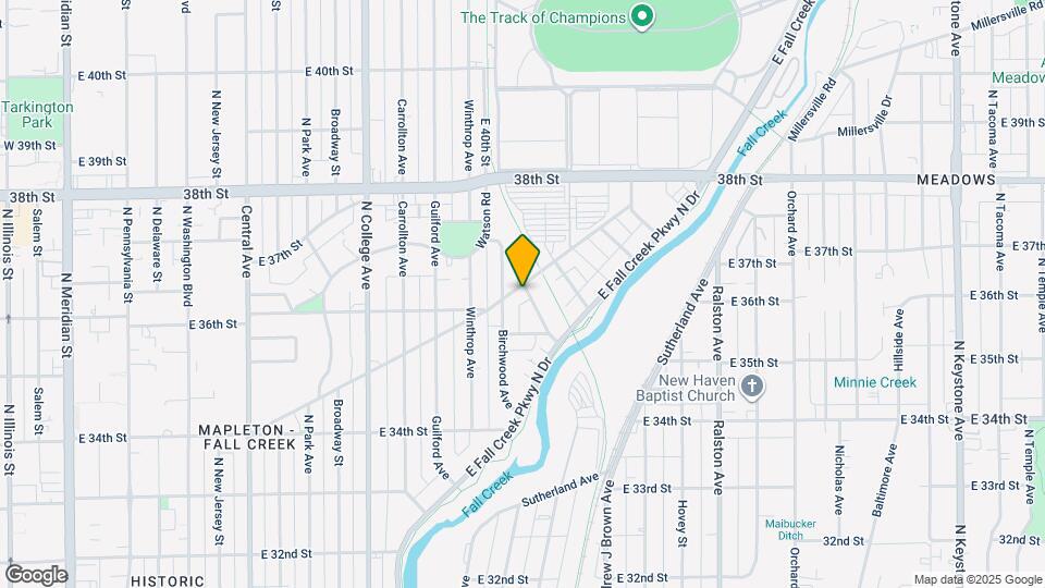 1135 Fairfield Ave Map and Location Details