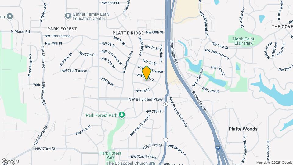 6912 NW 76th Ter Mapa y Detalles de la Ubicación